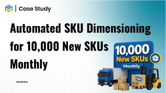 How Did an Instant Grocery Delivery Service Automate Parcel Dimensioning for 10,000 New SKUs a Month with vMeasure?