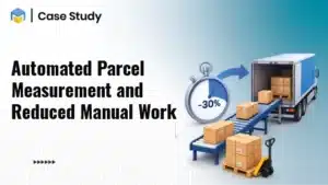 Automated parcel measurement and reduced manual work