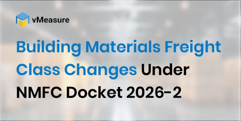 Building Materials Freight Class Changes Under NMFC Docket 2026-2