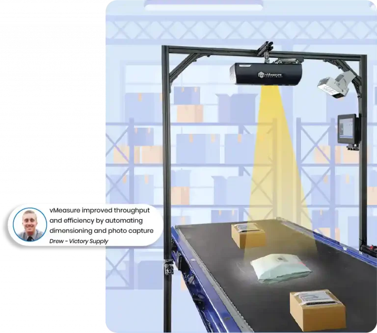 vMeasure In-motion dimensioner