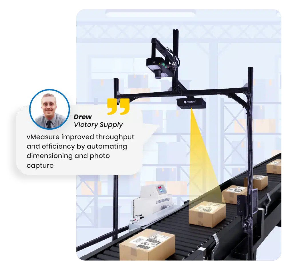 In-motion dimensioner