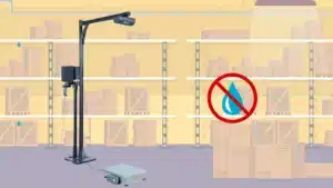 Keep the system away from wet environment