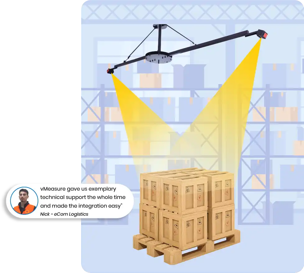 vMeasure Pallet Dimensioner