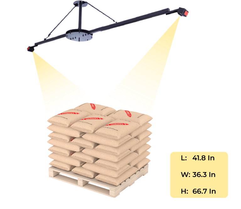 Pallet With Cement Bags