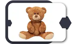 Parcel with Teddy Bear