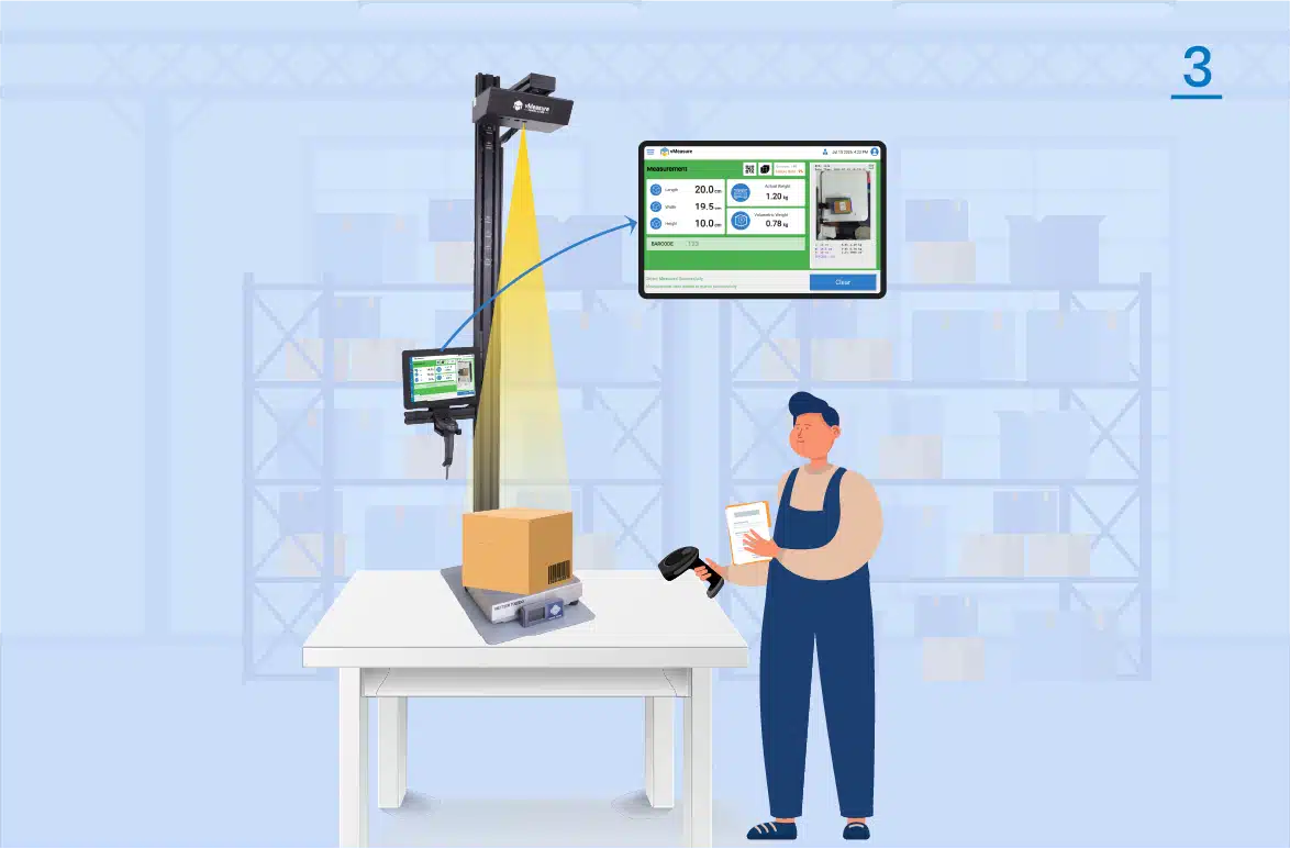 vMeasure Barcode scanner