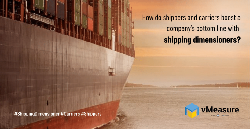 How do shippers and carriers boost a company’s bottom line with shipping dimensioners