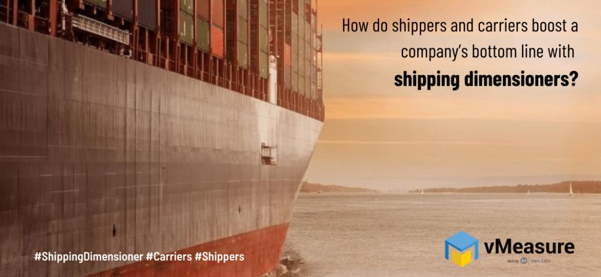 How do shippers and carriers boost a company’s bottom line with shipping dimensioners
