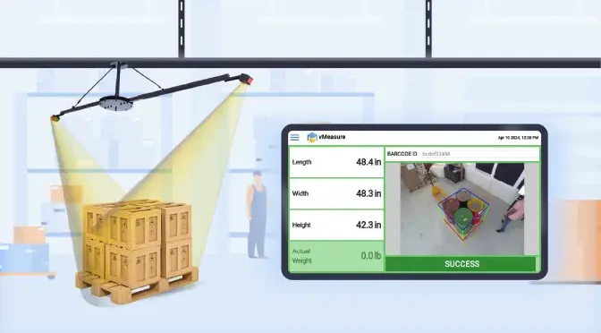 vMeasuer Pallet Dimensioner