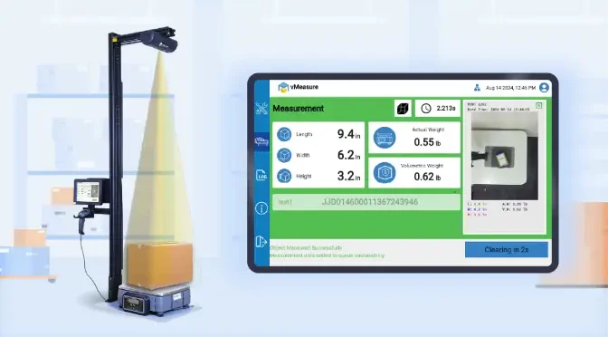 vMeasure Parcel Dimensioner