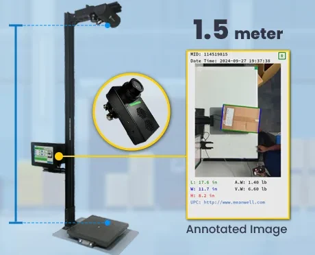 parcel dimension scanner