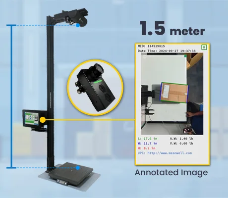 parcel dimension scanner