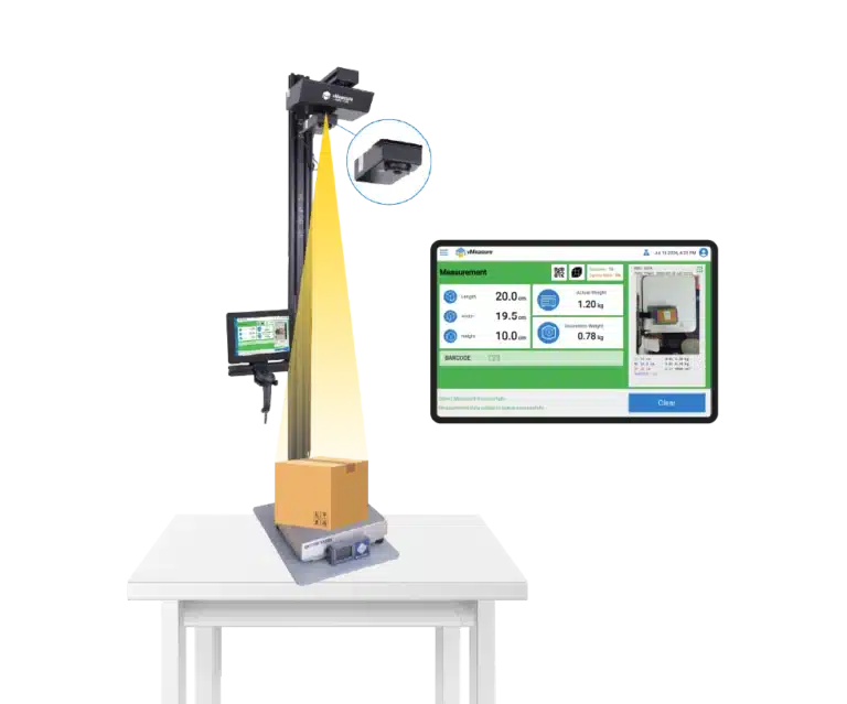 vMeasure dimension scanner