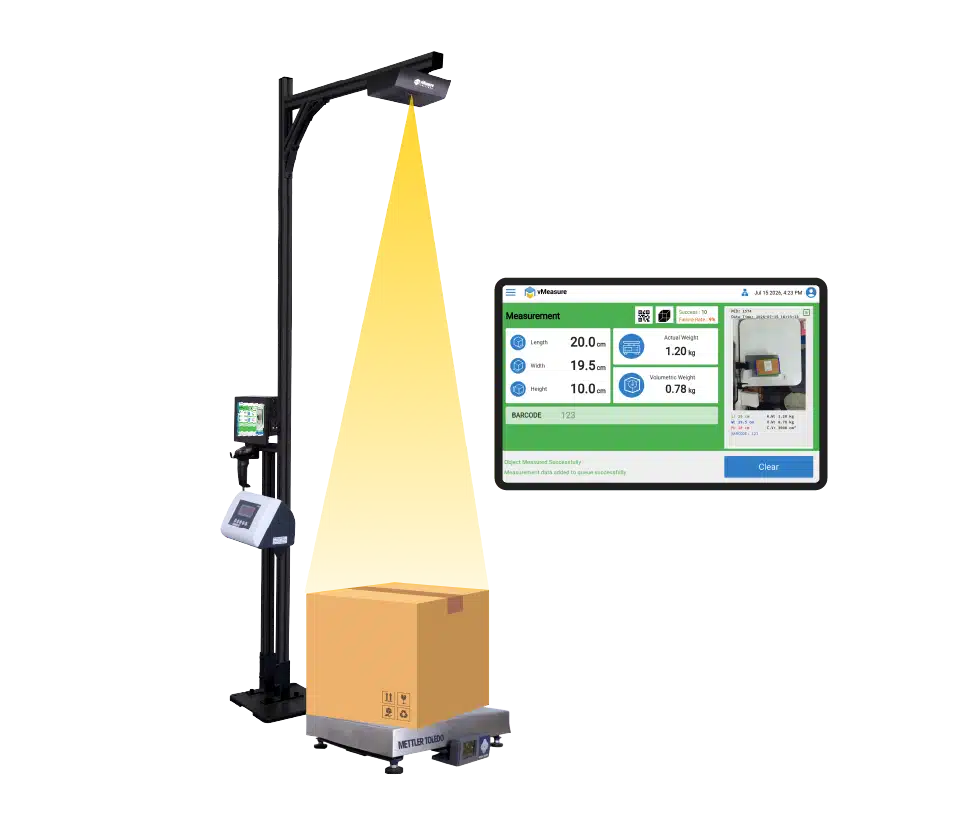 vMeasure dimensional weight scanners