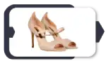 Heeled shoe