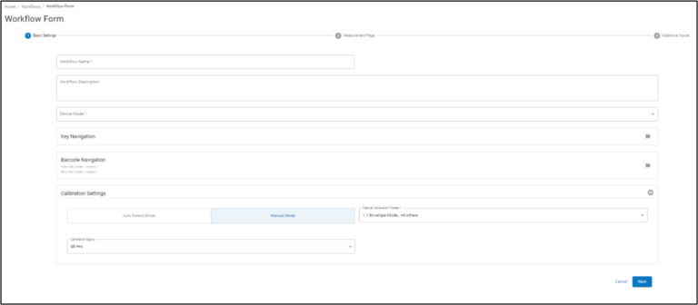 workflow form